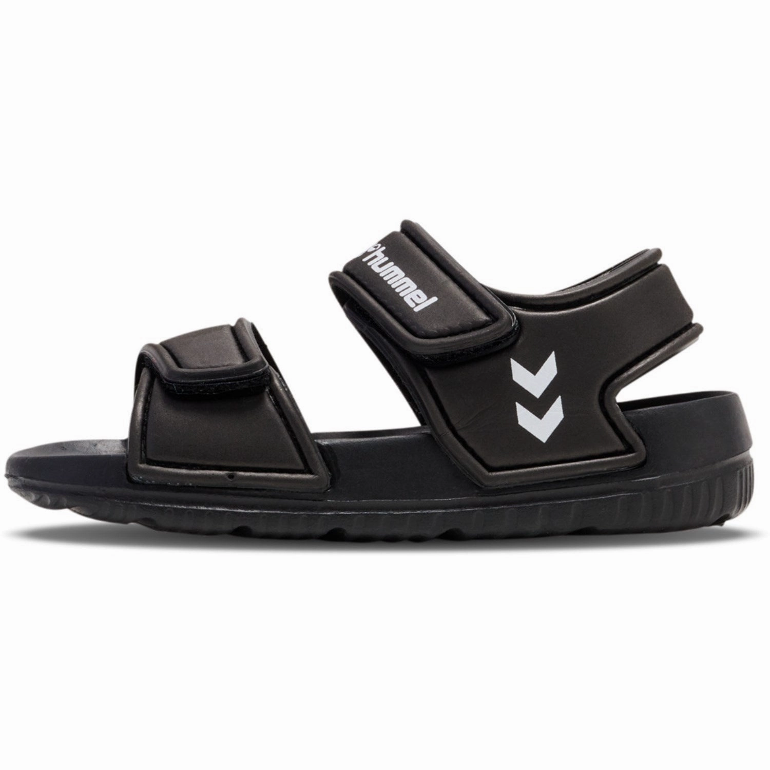 Hummel Black/Black Playa Jr Sandal Chill Vibe Jog Mode
