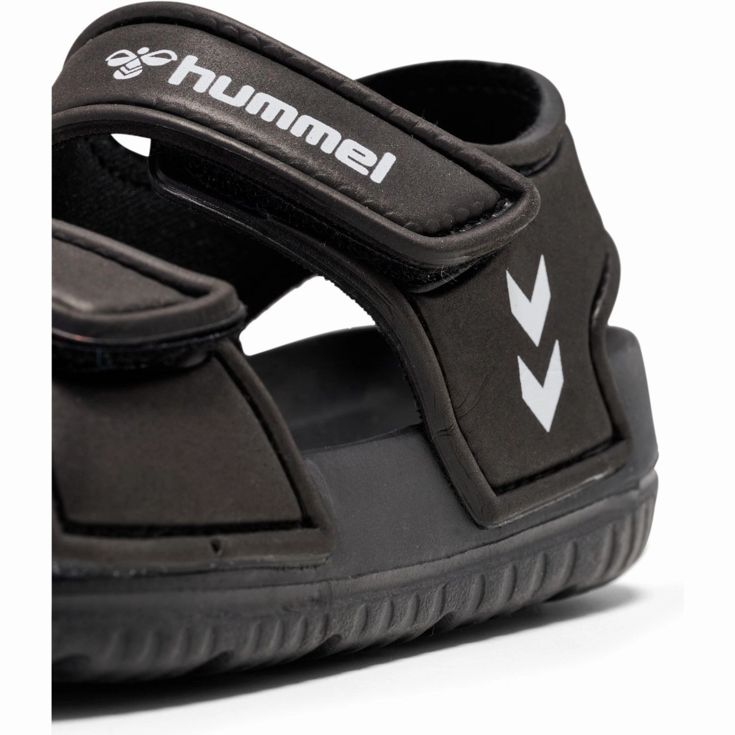 Hummel Black/Black Playa Jr Sandal Velvet Touch