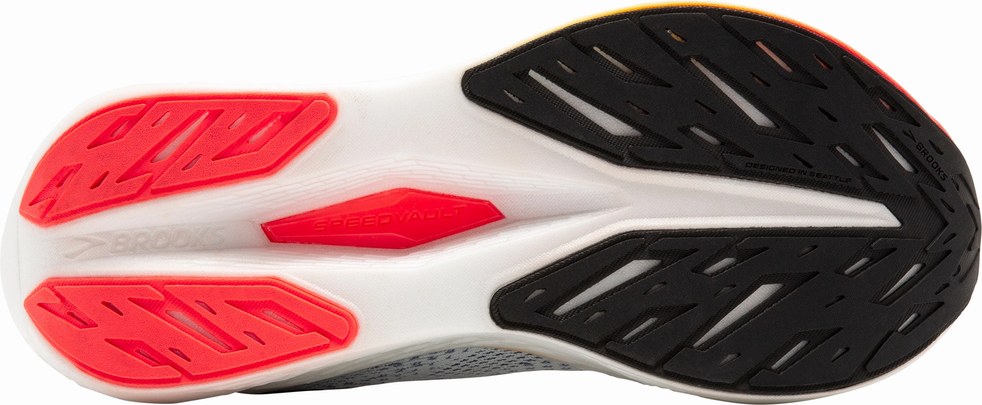 Unibody Outsole Construction Brooks Hyperion Max 2 Mens Running Shoes - Grey