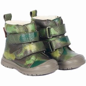 Slip Resistant Work Commute Neutral design Angulus Camo Print Tex-Boot Med Merino Woolfoer Og Camouflageprint