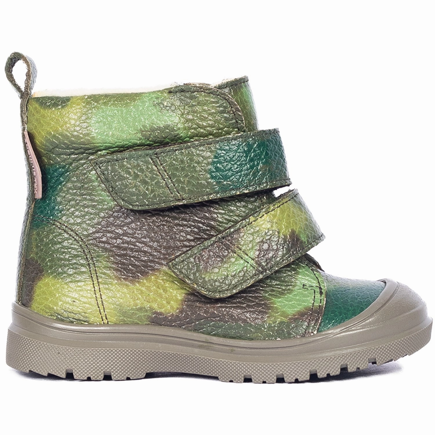 Low Profile Weekend Camping Angulus Camo Print Tex-Boot Med Merino Woolfoer Og Camouflageprint