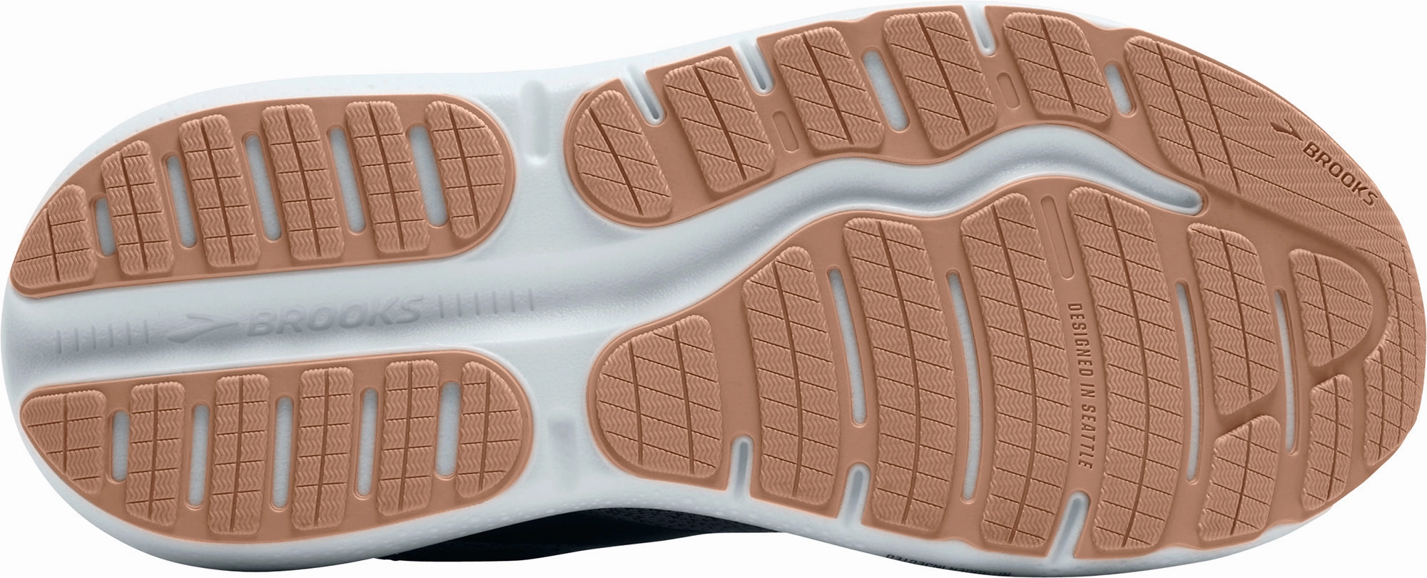 Brooks Ghost Max 2 Womens Running Shoes - Blue Anatomical Lacing System