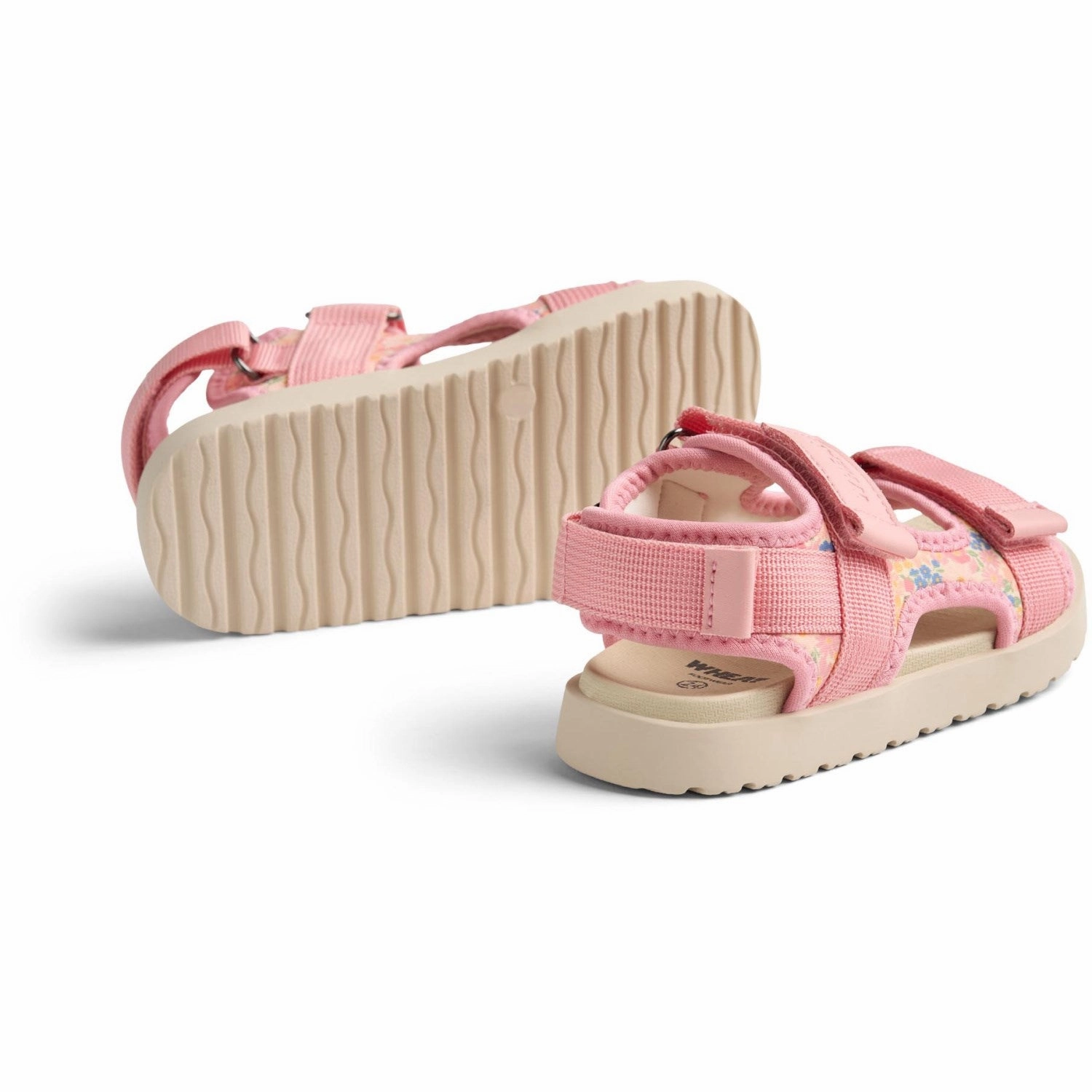 Wheat Multi Flowers Sandal Mandy Seamless Interior