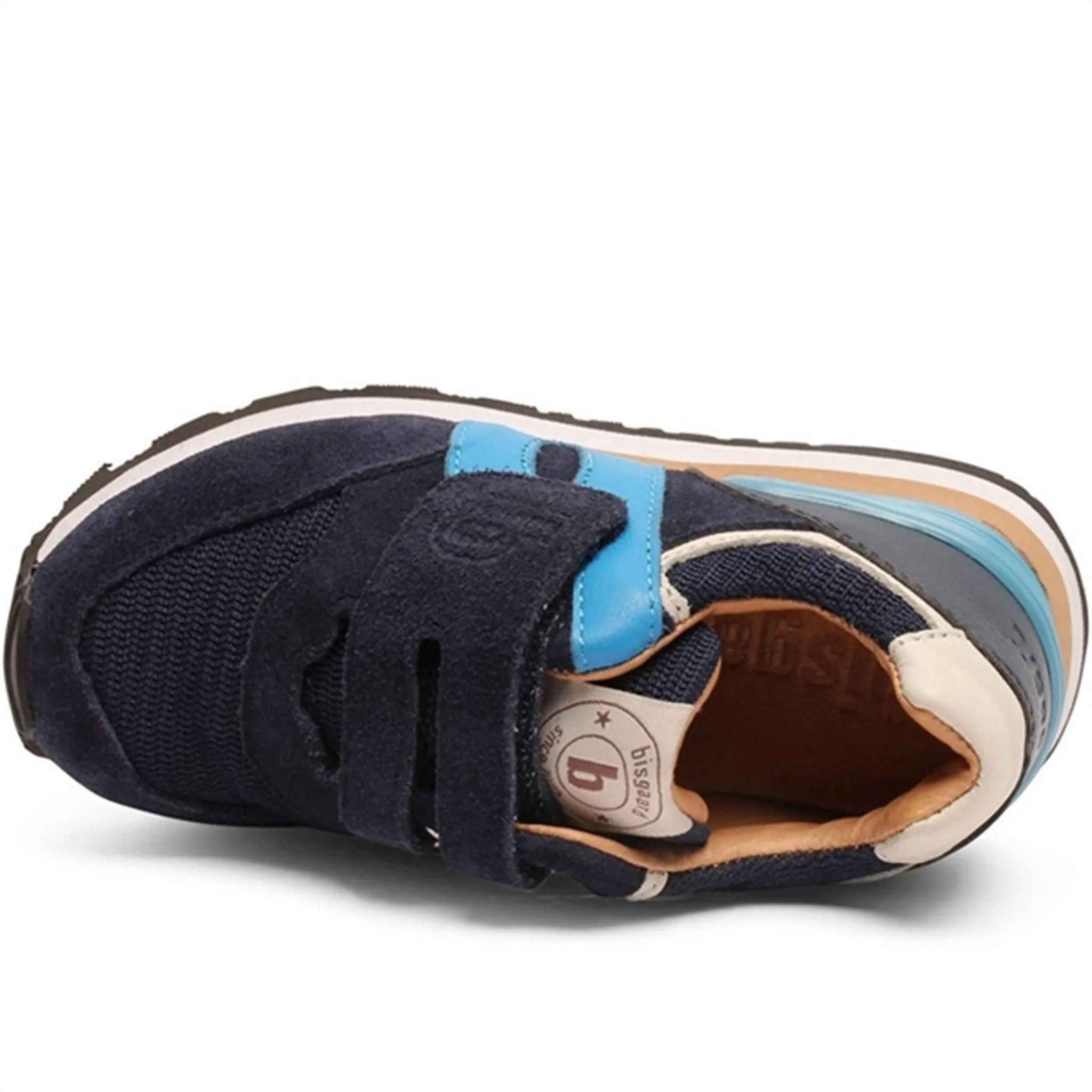 Tread Grip Bisgaard Winston S Velcro Shoe Navy