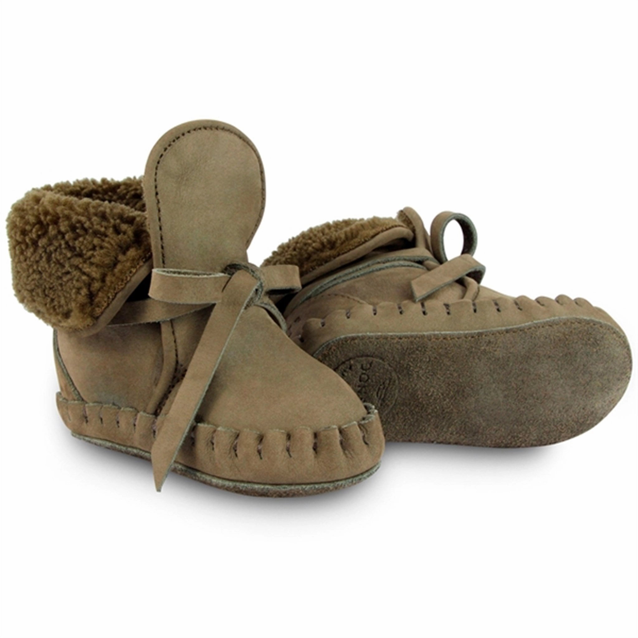 Chill Step Sandals Donsje Baby Jaya Lining Stone Nubuck