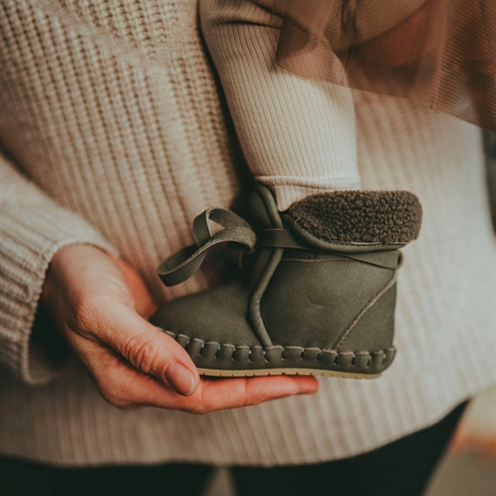 Donsje Baby Jaya Lining Stone Nubuck Quick Walk