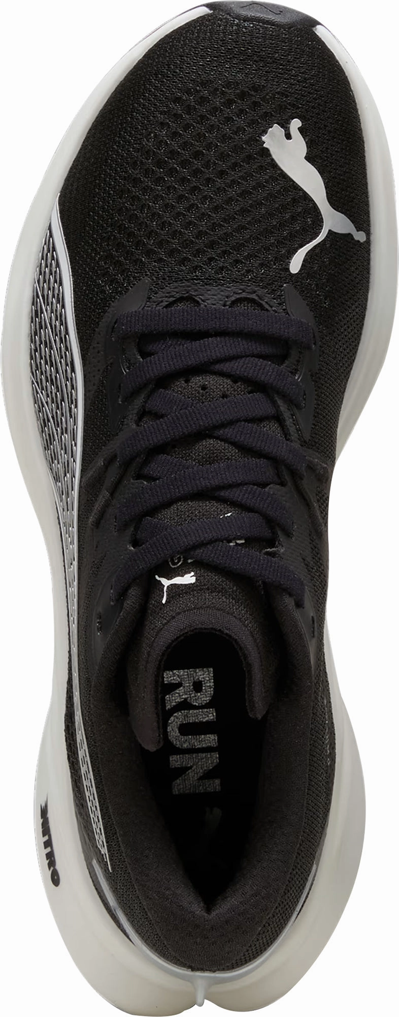 Puma Deviate Nitro 3 Womens Running Shoes - Black cushioning - feature shoes