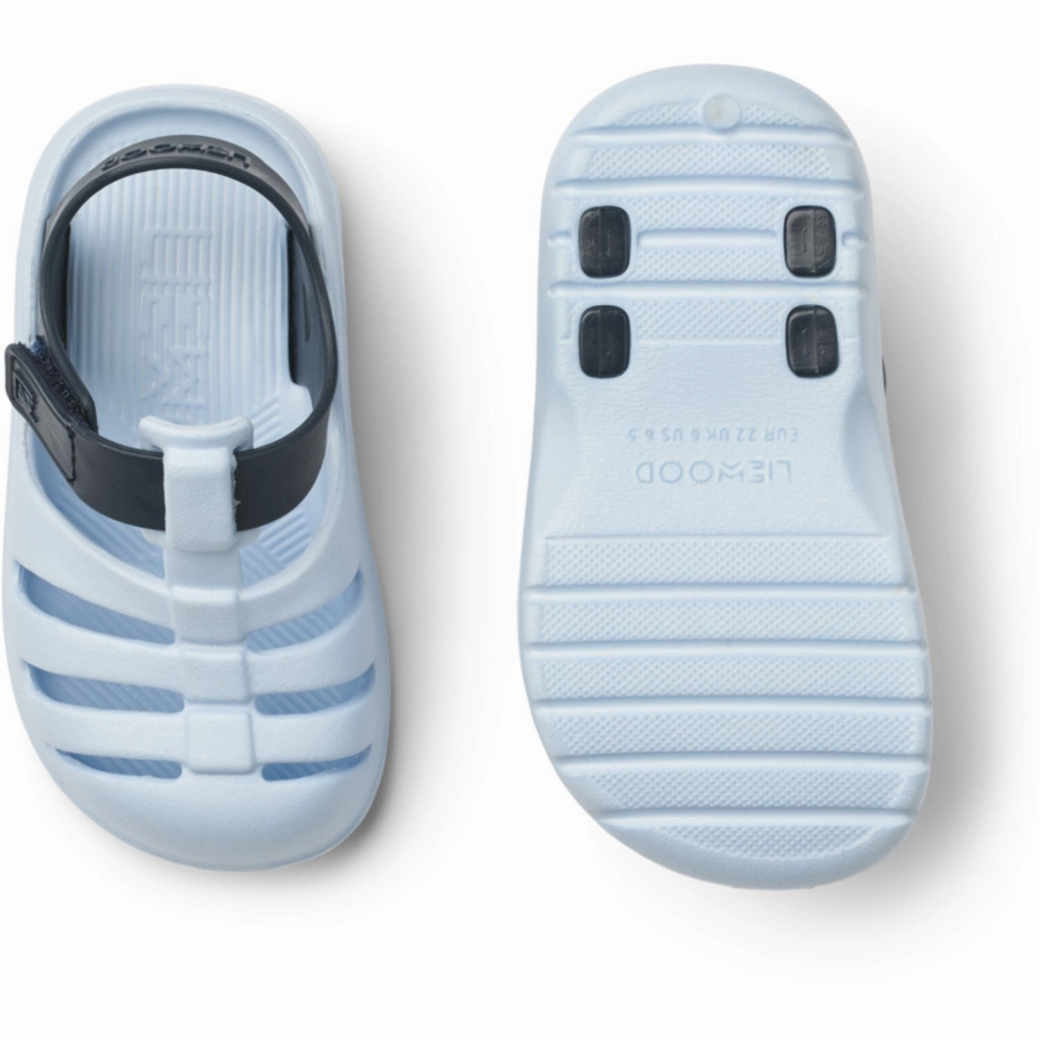 Travel Light Museum Glow LIEWOOD Pure Sky / Classic Navy Beau Sandal