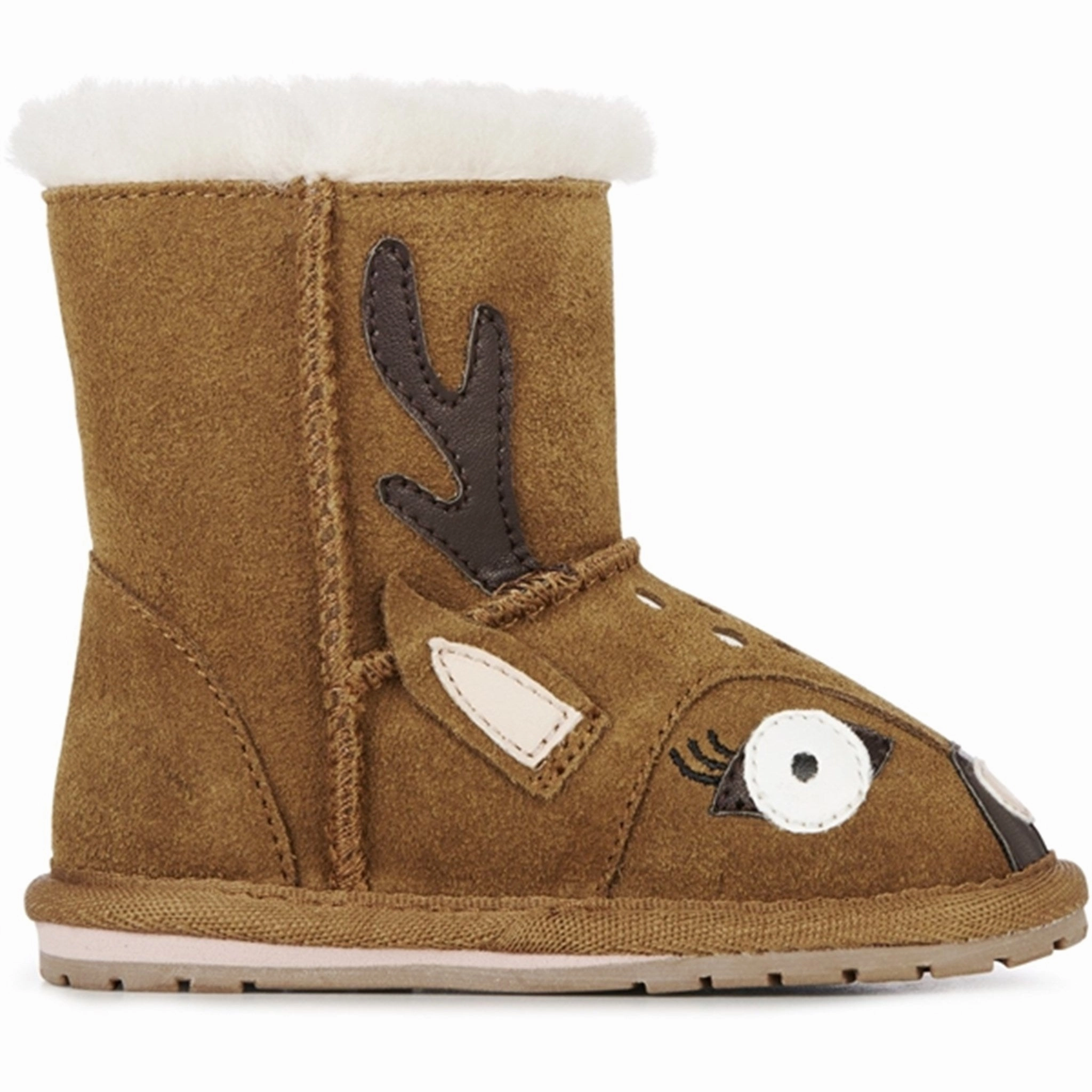 EMU Australia Deer Walker Booties Chestnut Feather Light Backcountry Camper Trendy Style