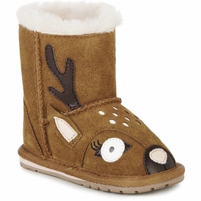 Stable Fit All-Purpose Use EMU Australia Deer Walker Booties Chestnut