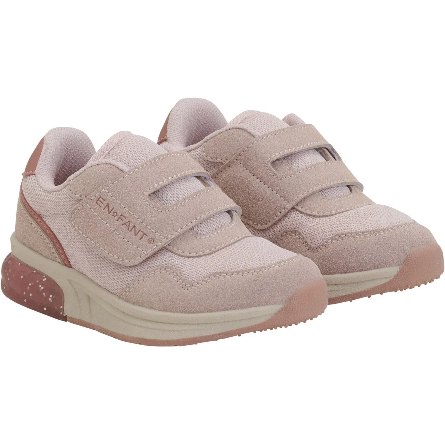 En Fant Sepia Rose Sneakers Velcro w. Light Universal Look
