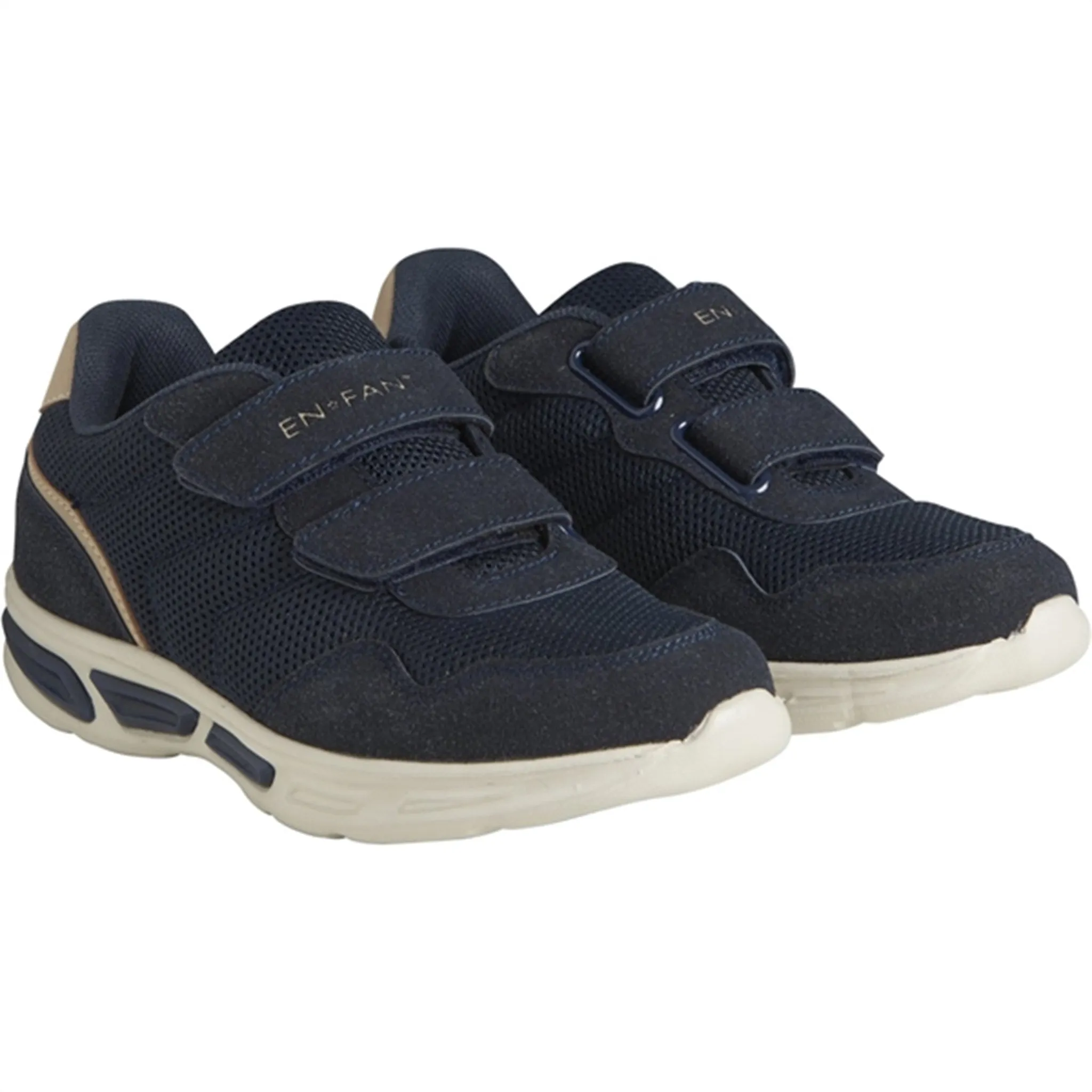 Trendsetting Shoes En Fant Sneakers Velcro with Light India ink