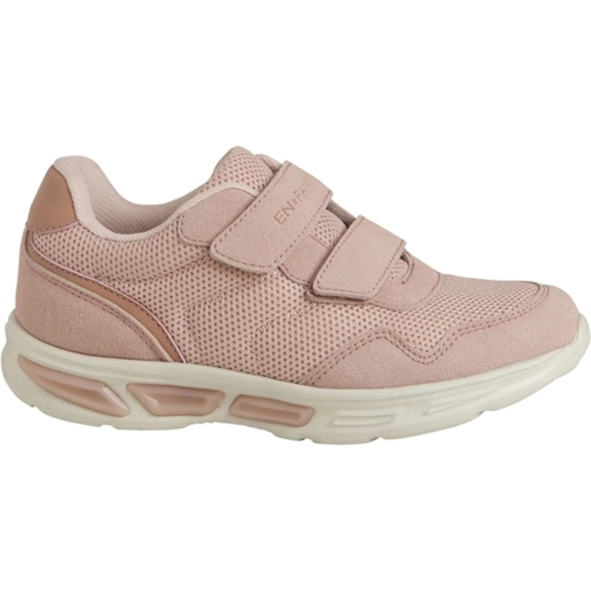 Quick Move En Fant Sneakers Velcro with Light Misty Rose