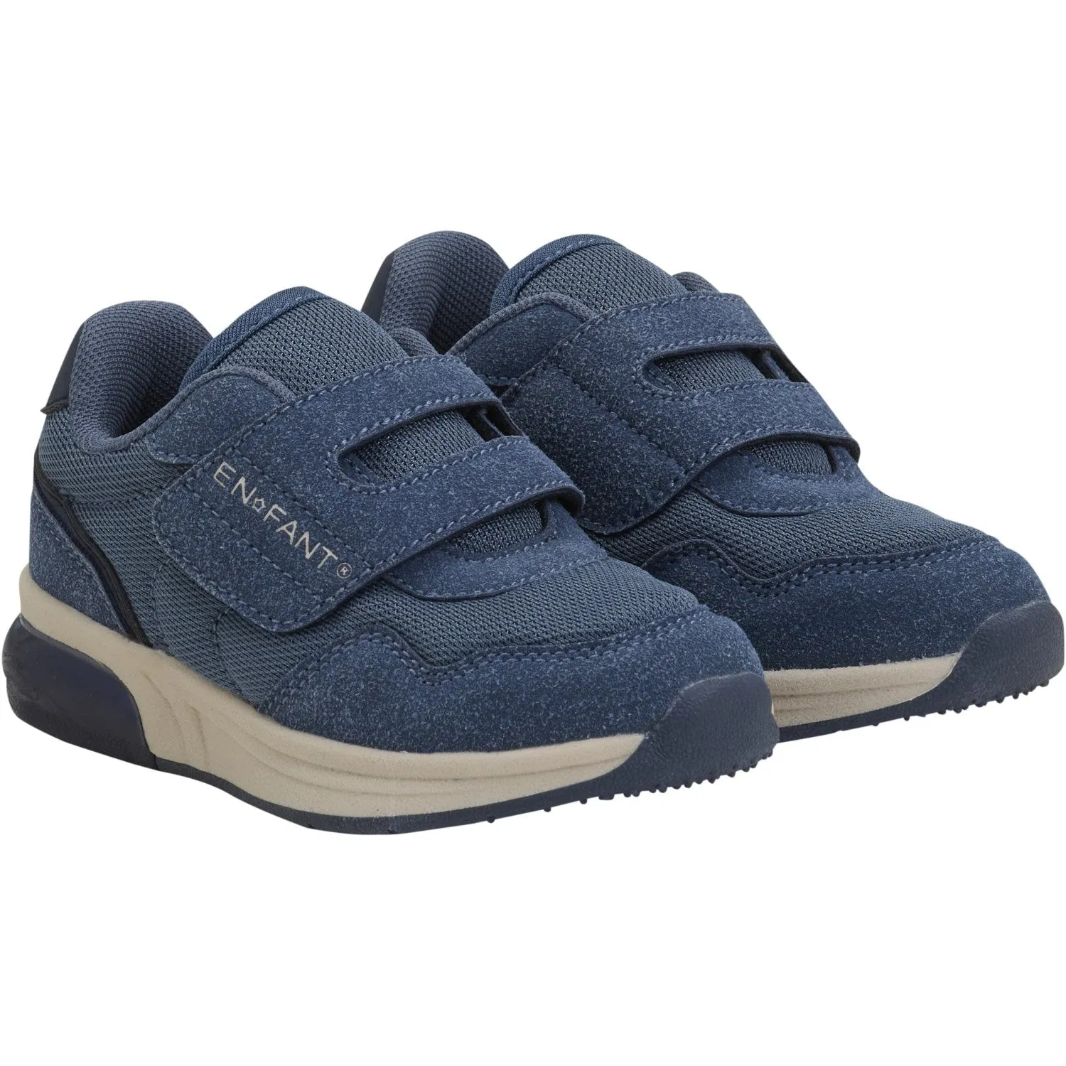 En Fant Vintage Indigo Sneakers Velcro w. Light Enhanced Ankle Support