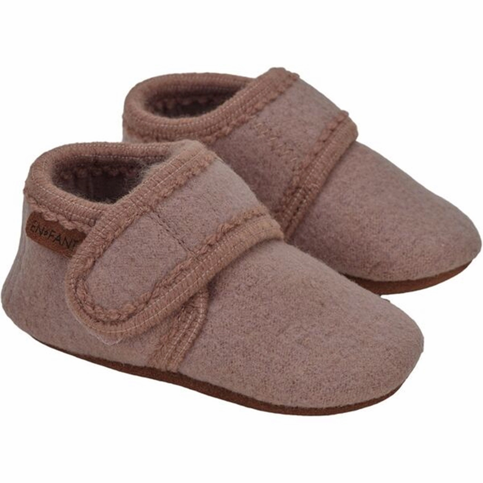 En Fant Baby Wool Slippers Bark Practical Comfort