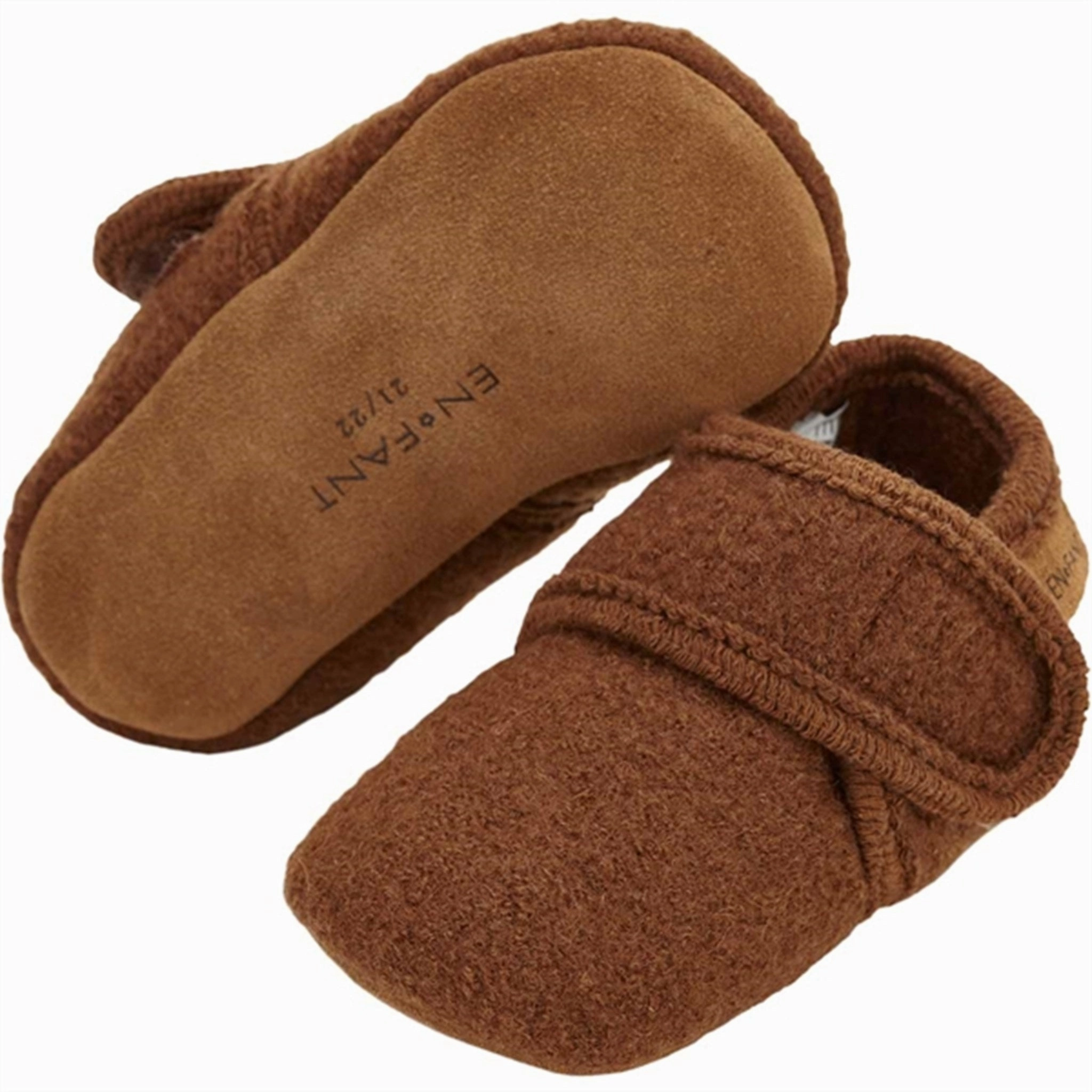 Cushioned Relax Step En Fant Baby Wool Slippers Emperador