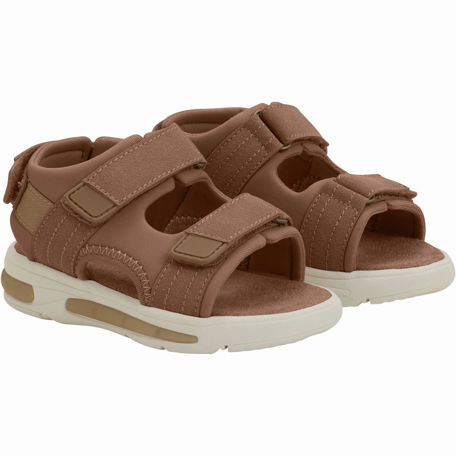 En Fant Mocha Mousse Sandals Velcro w. Light Stylish Construction