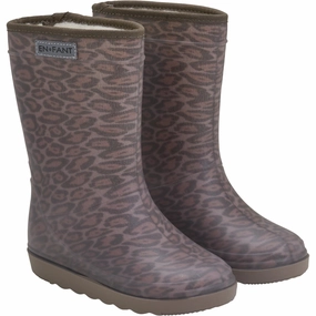 Silver Glow En Fant Pine Bark Thermo Boots Print