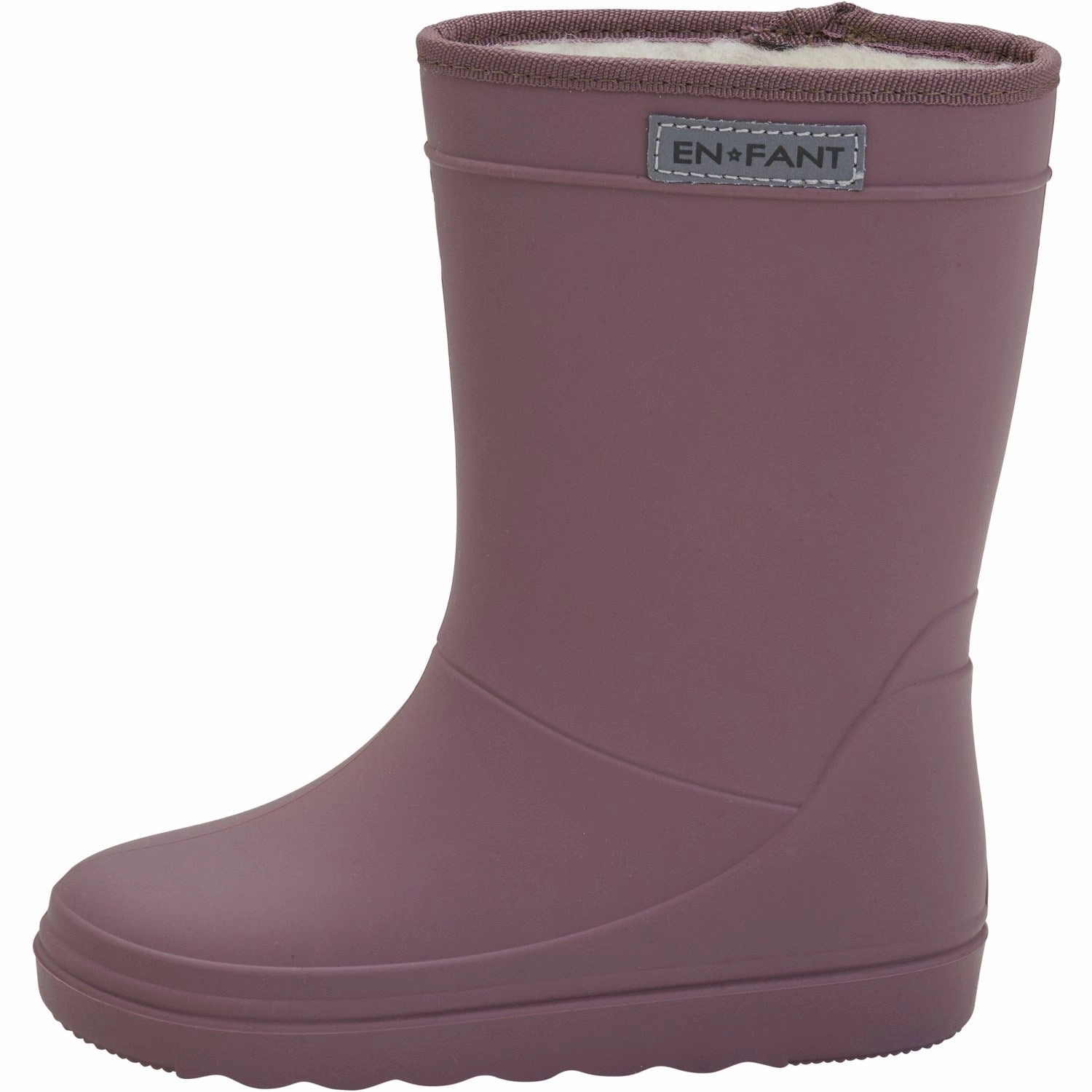Eco Friendly Tannery En Fant Rose Taupe Thermo Boots Solid