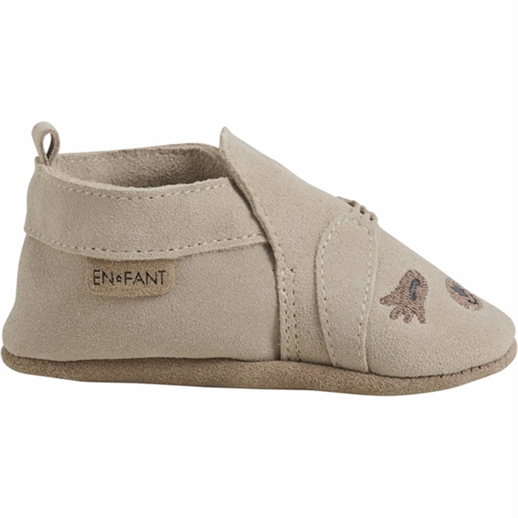 Simple Slip Quick Sandal Wear En Fant Slippers Suede Cement