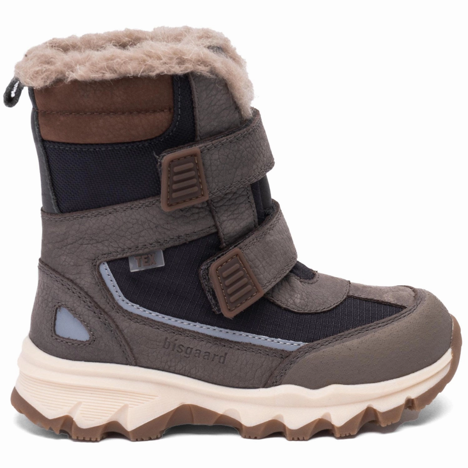 Bisgaard Dark Grey Eddie Tex Tex Lace Up Parent