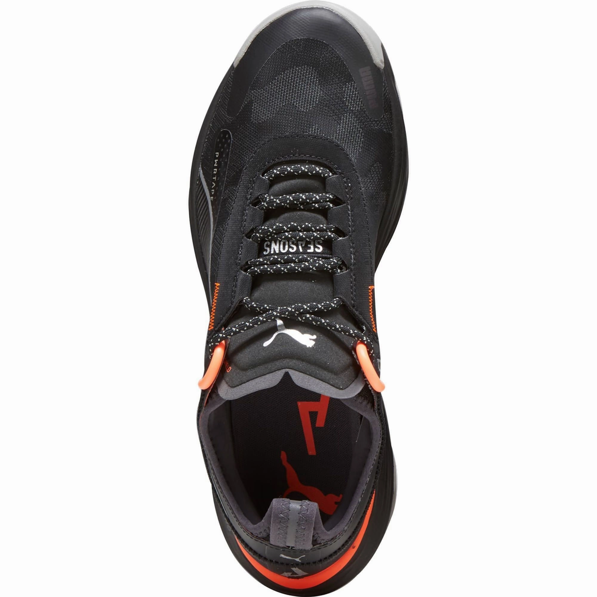 Puma Voyage Nitro 3 GORE-TEX Mens Trail Running Shoes - Black Abrasion Free Seam Design Soft midsole