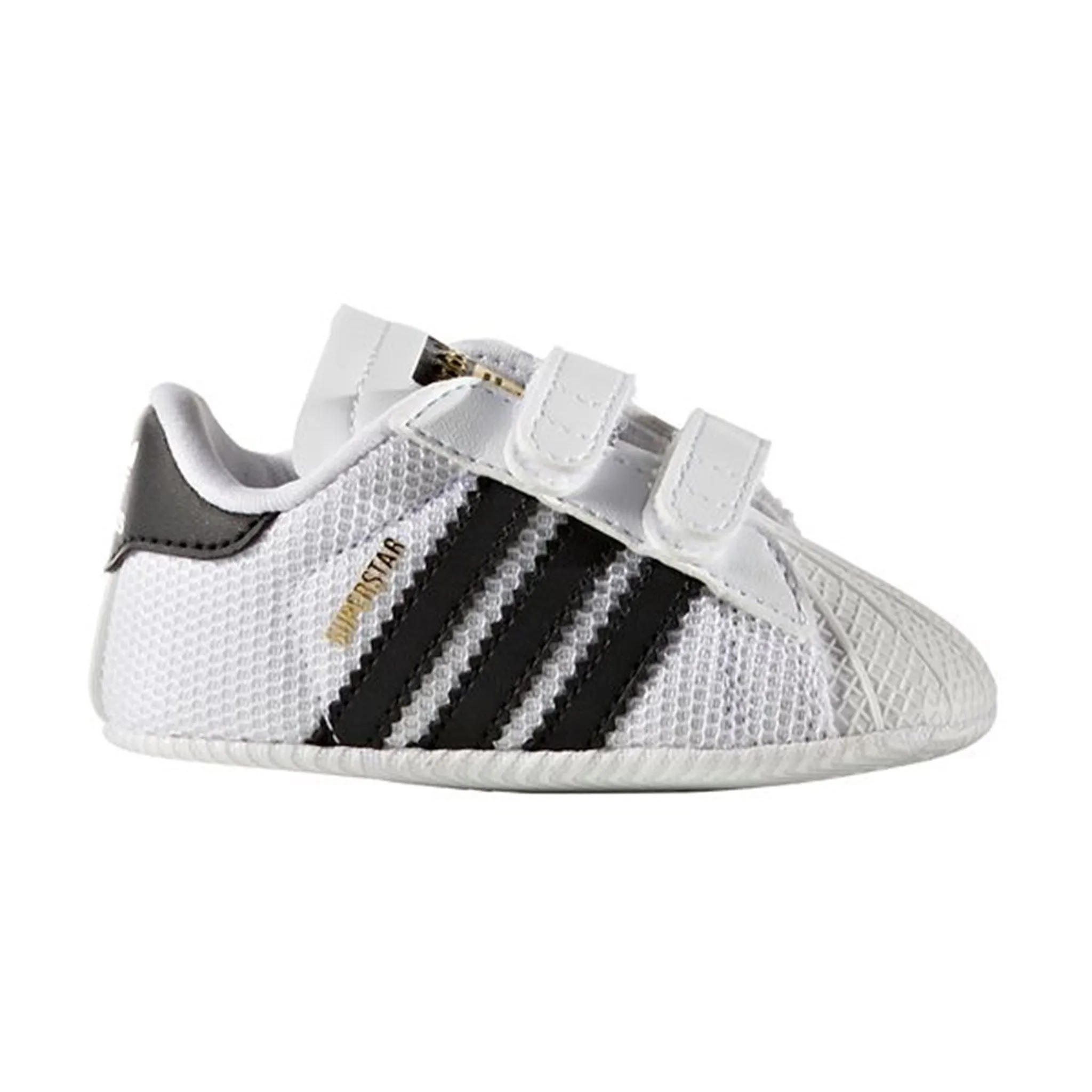 adidas Superstar Baby Sneakers White/Black S79916 Soft Step Streamlined grip