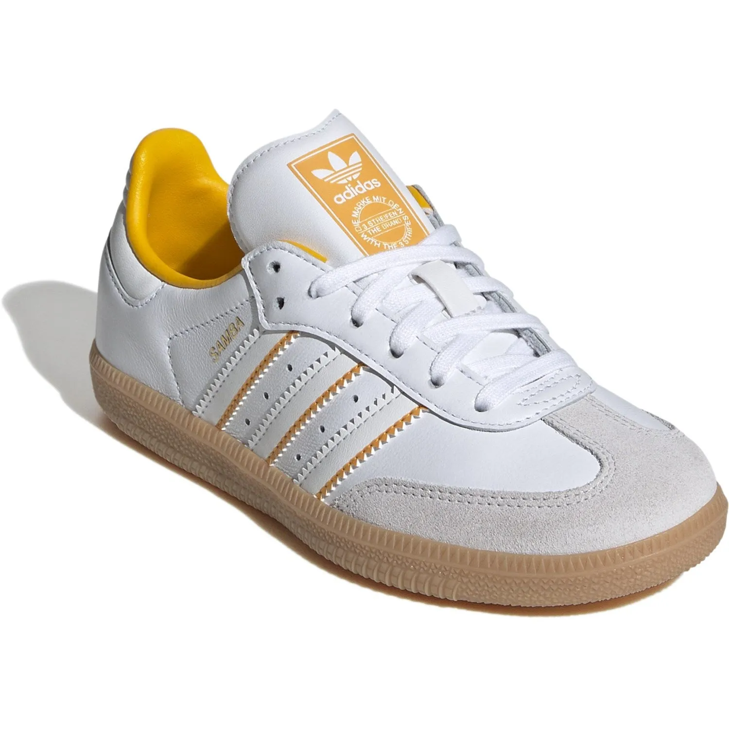 EverydayUse Calm Fit adidas Originals Crystal White/Cloud White/Crew Yellow Samba Og C Sneakers
