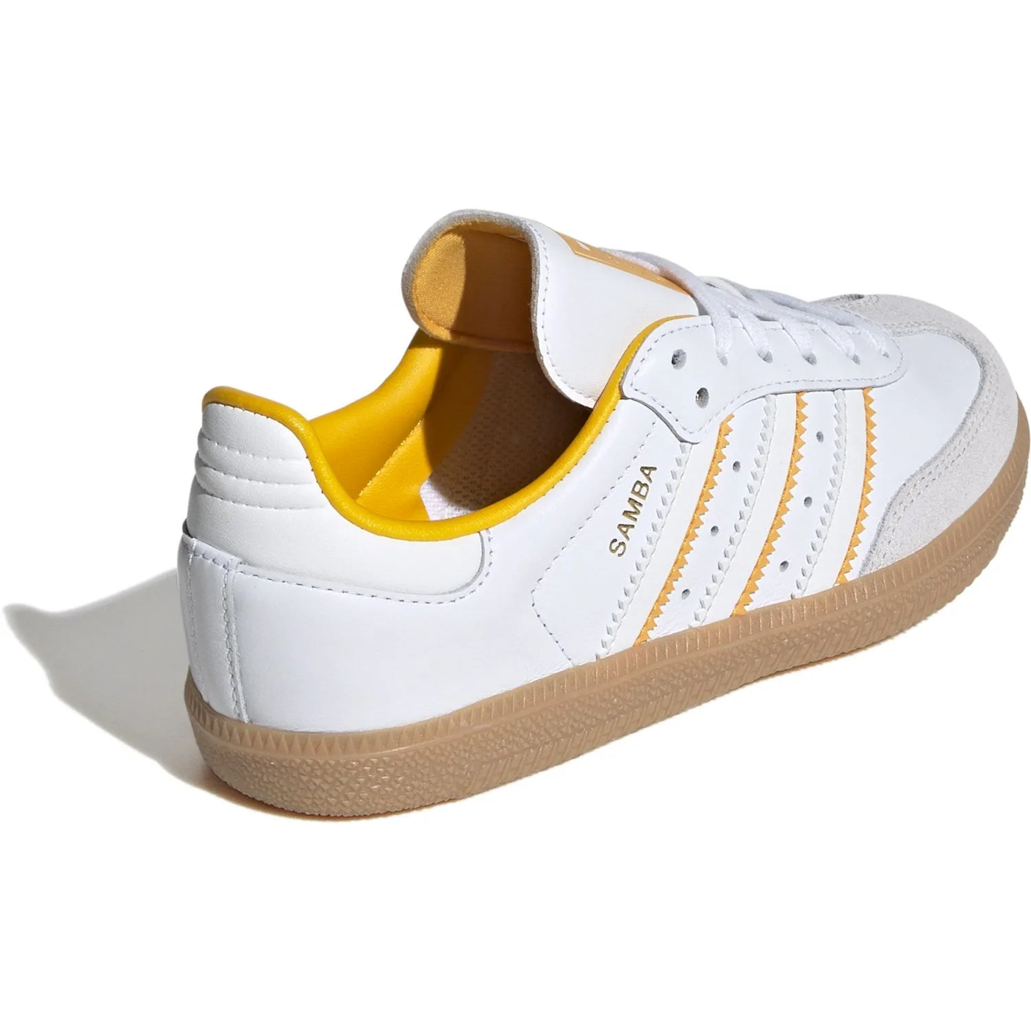 adidas Originals Crystal White/Cloud White/Crew Yellow Samba Og C Sneakers High Endurance Multi Density Rubber
