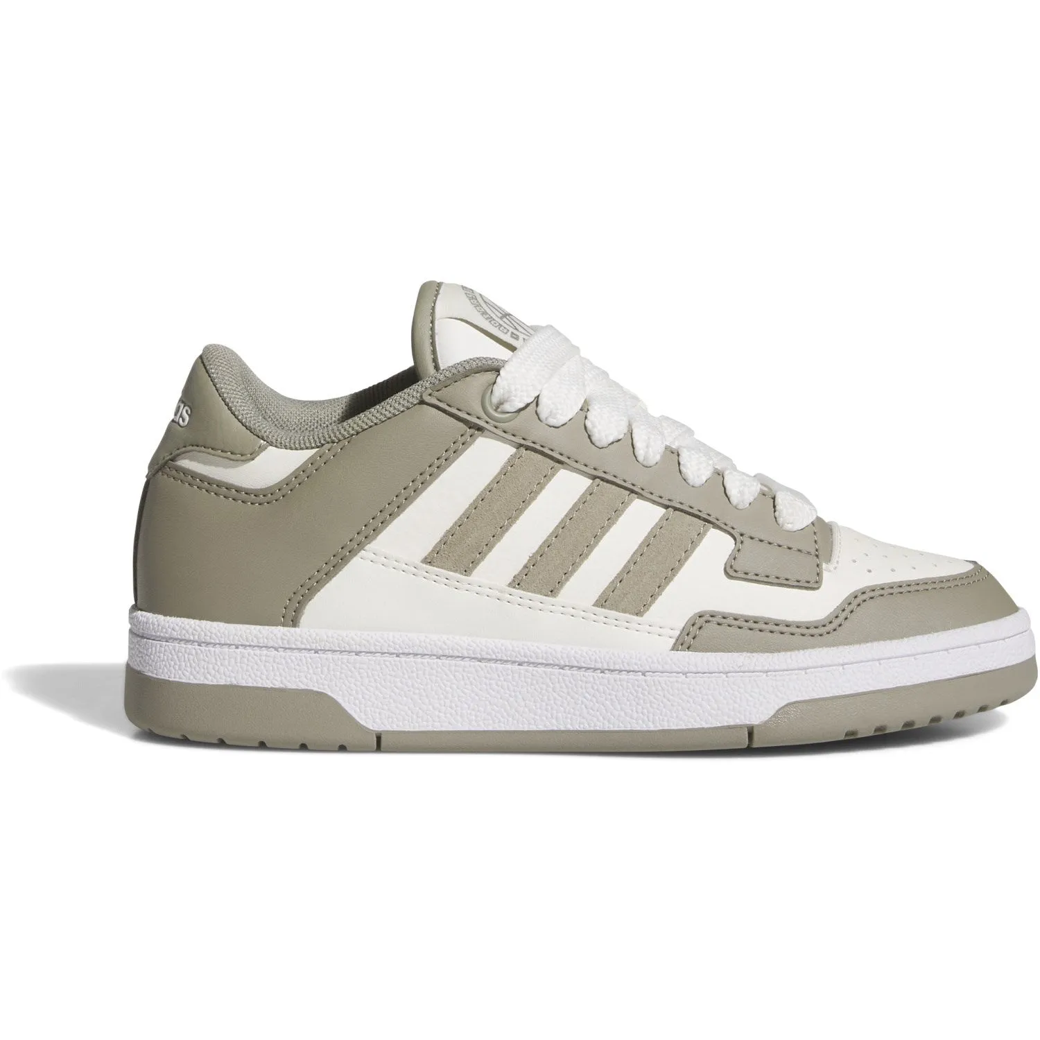 adidas Originals Silver Pebble/Cloud White/Ftwr White Rapid Court Low J Sneakers Shock absorption Clean Build