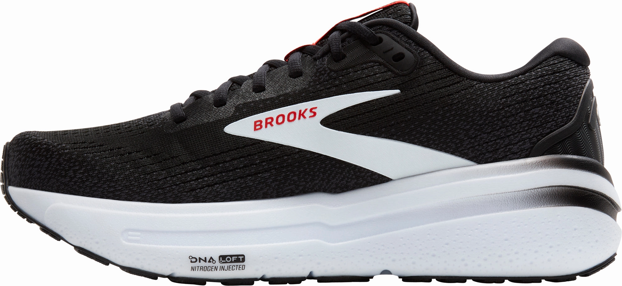 Brooks Ghost Max 2 Mens Running Shoes - Black Toe Thong