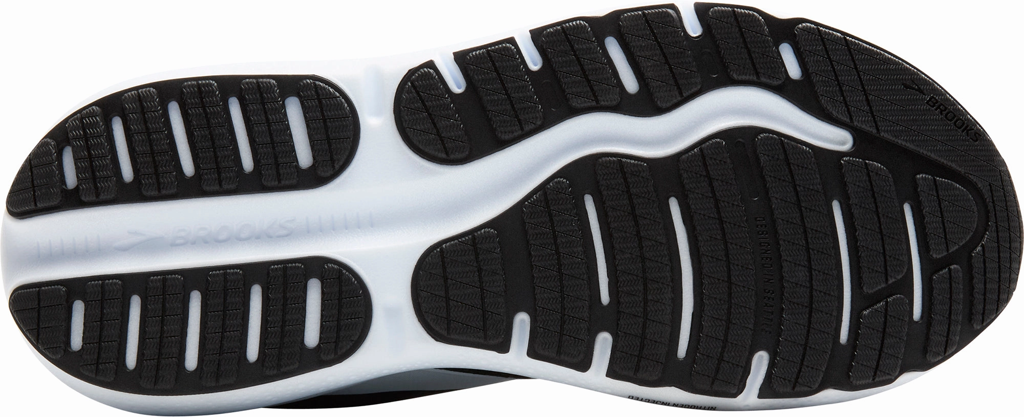 Brooks Ghost Max 2 Mens Running Shoes - Black CloudTec Light - weight sole