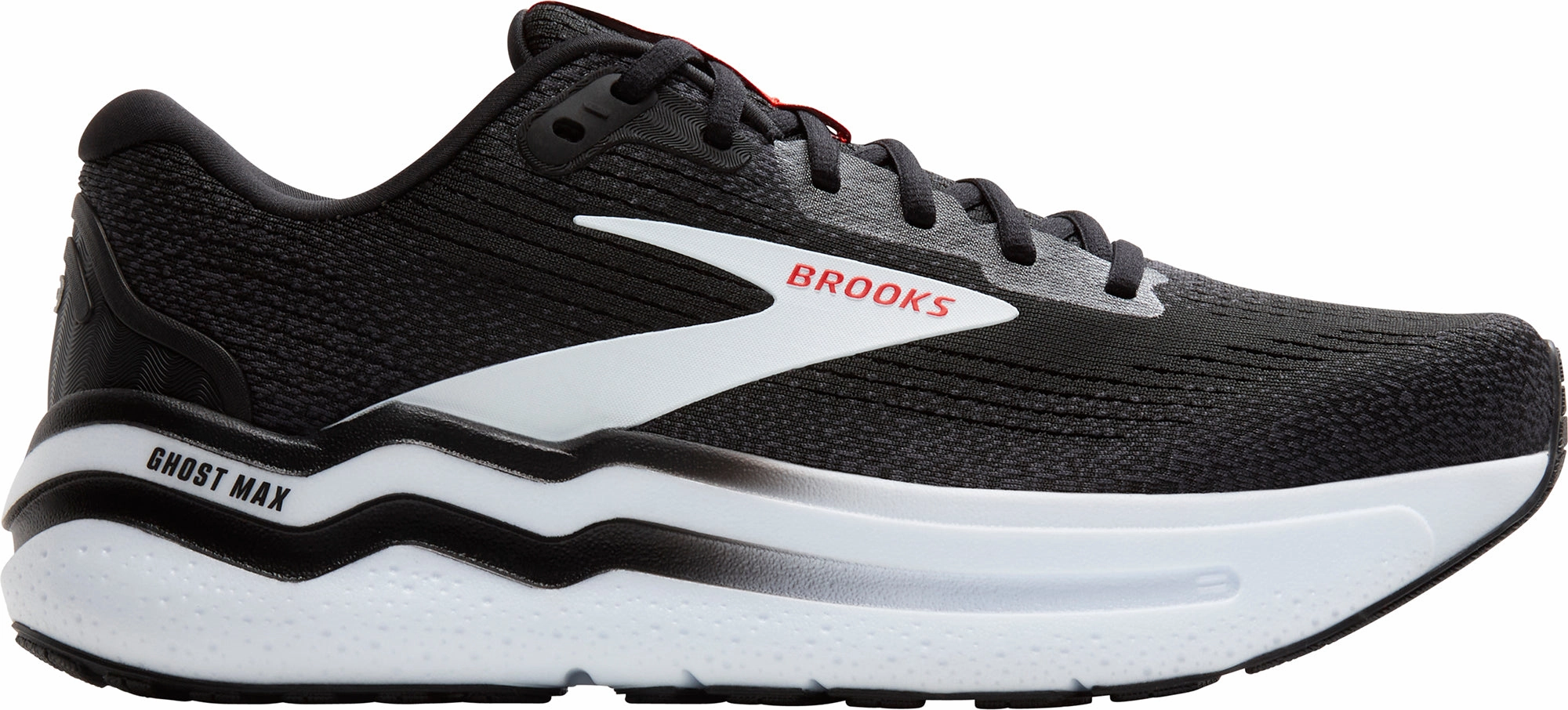 entertainment - event running gear Brooks Ghost Max 2 Mens Running Shoes - Black