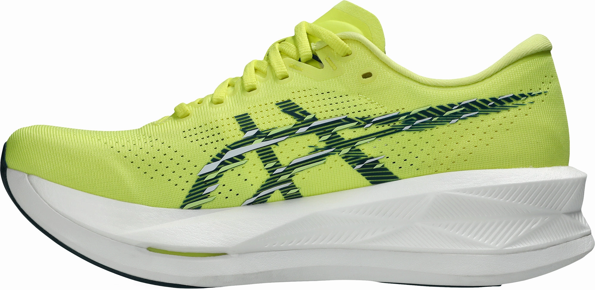 Asics SonicBlast Mens Running Shoes - Yellow ankle - high running option Non Marking Rubber Outsole