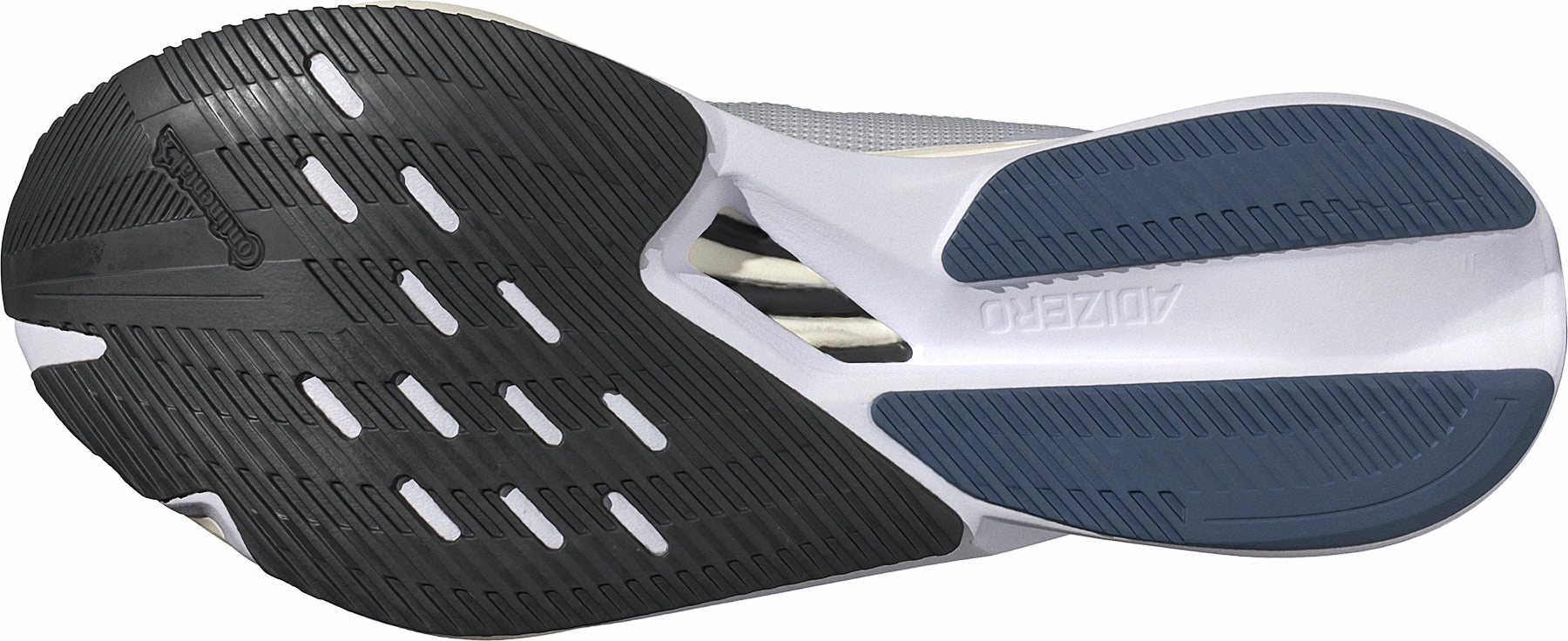 full - length running option adidas Adizero Boston 12 Mens Running Shoes - Grey
