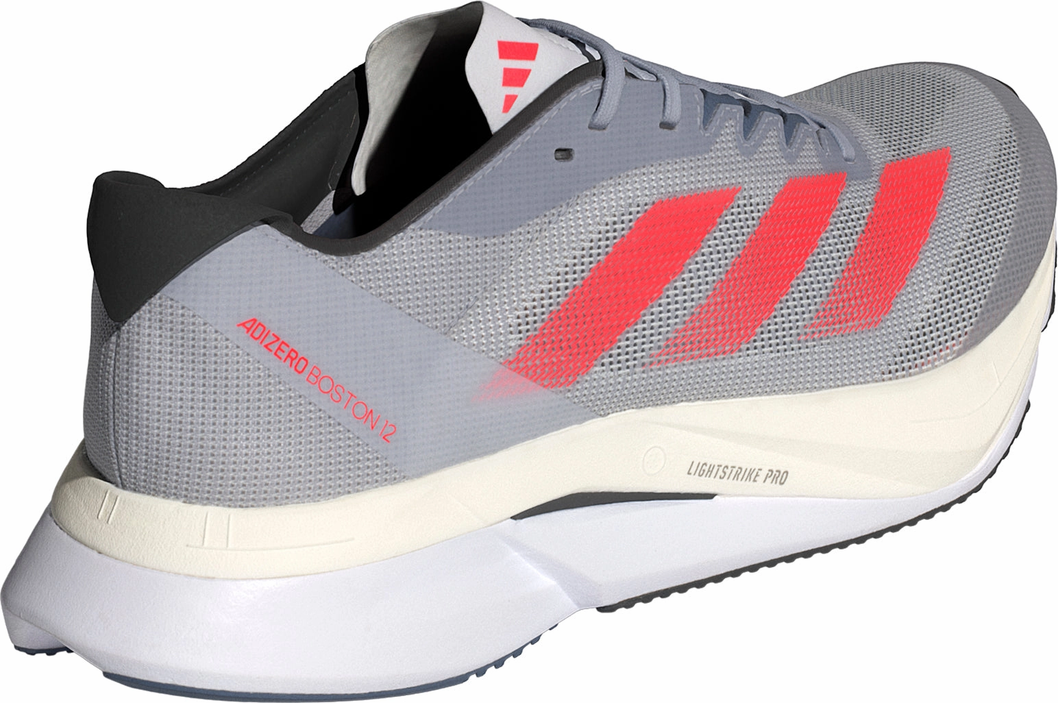 adidas Adizero Boston 12 Mens Running Shoes - Grey arch - support running shoes TPU Stability