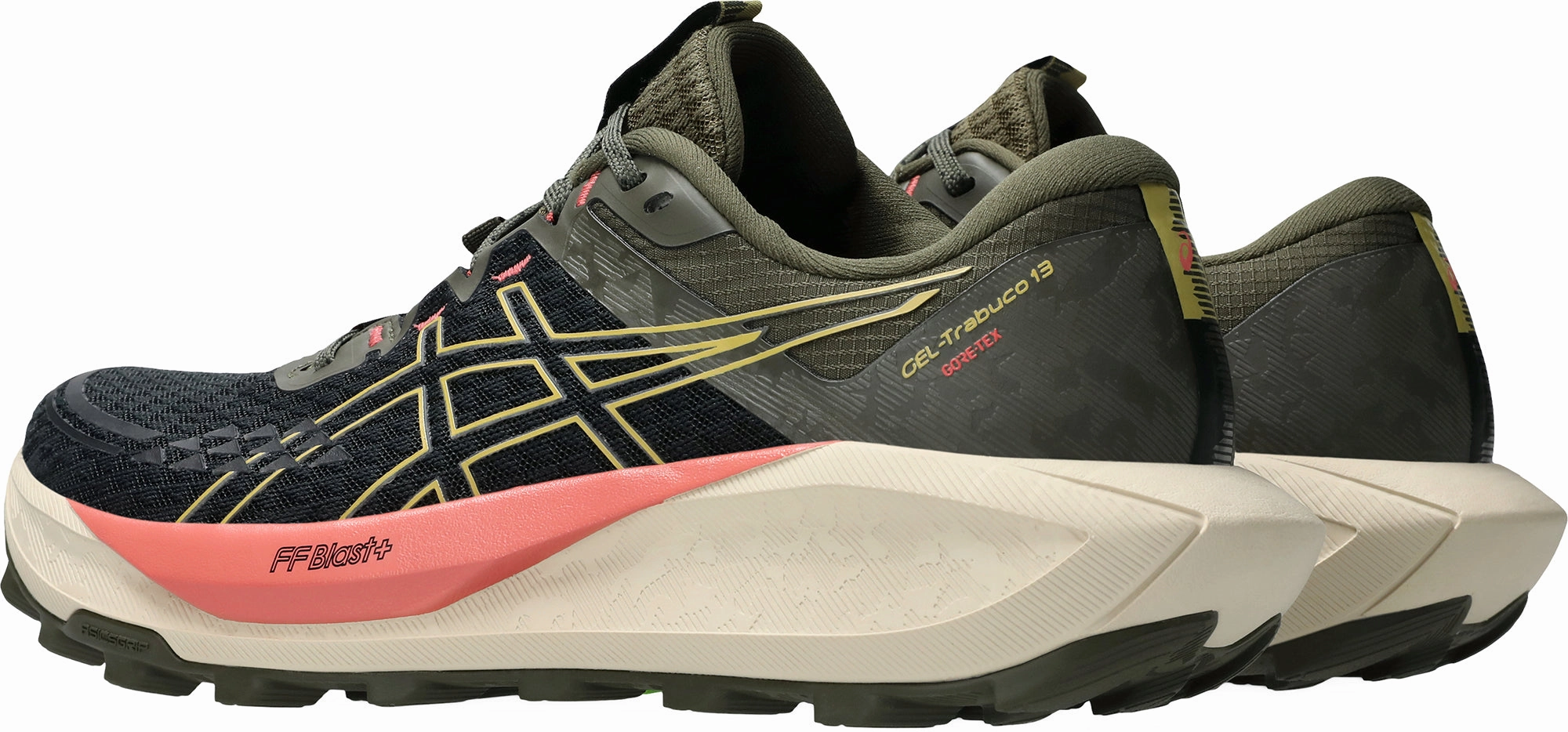 Asics Gel Trabuco 13 GORE-TEX Womens Trail Running Shoes - Black soccer - field running shoes Torsional Stability Bridge
