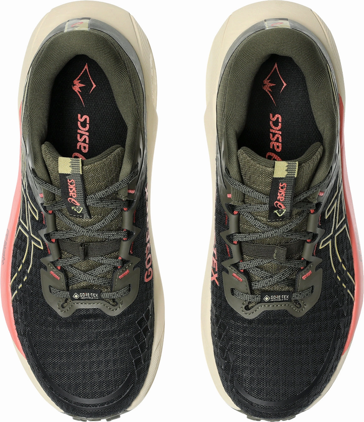 running in a community run shoes Walking Asics Gel Trabuco 13 GORE-TEX Womens Trail Running Shoes - Black