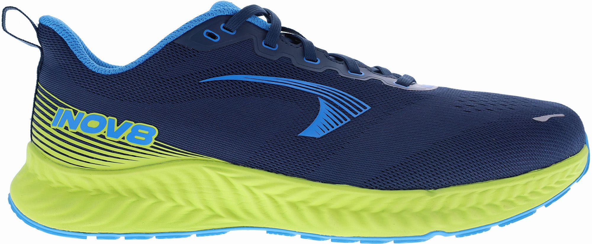 Inov8 RoadFly WIDE FIT Mens Running Shoe - Blue 3D Arch Molding High Energy Return Cushioning
