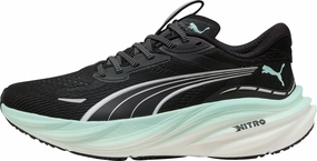 Breathable - lining Puma Magnify Nitro 3 Womens Running Shoes - Black