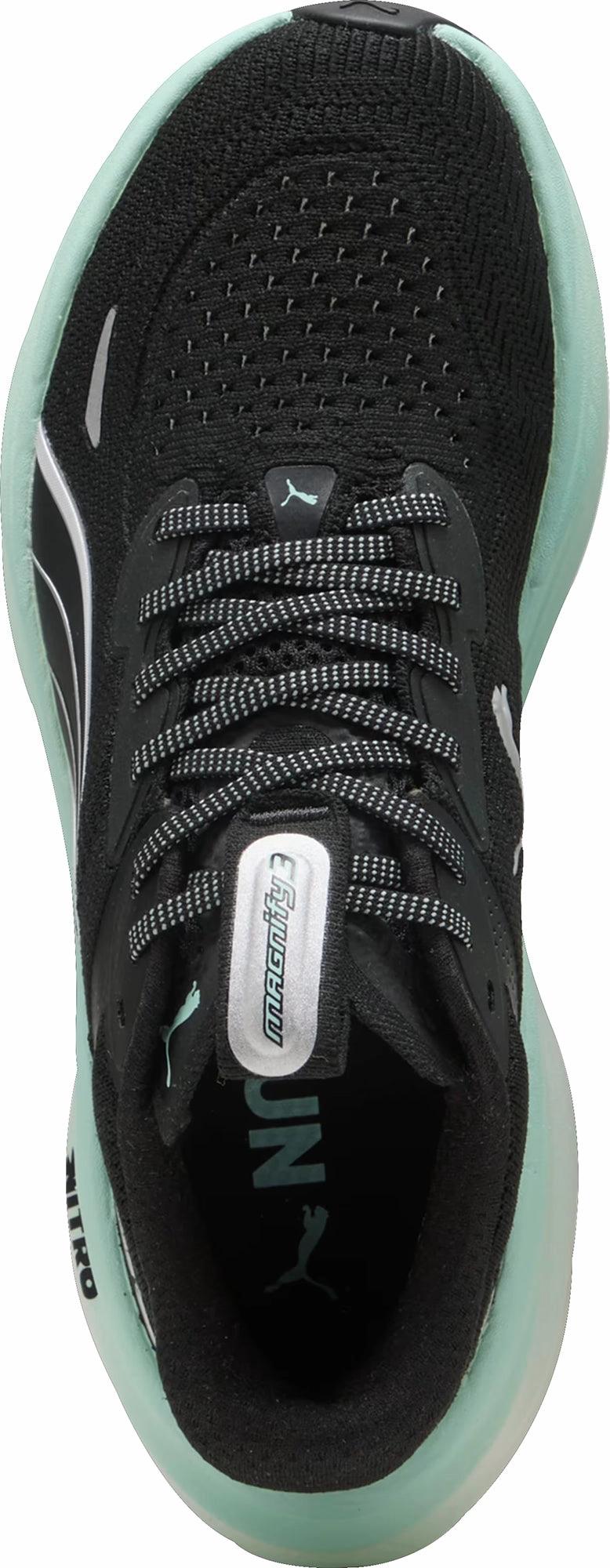 Puma Magnify Nitro 3 Womens Running Shoes - Black PU foam niche - market shoes