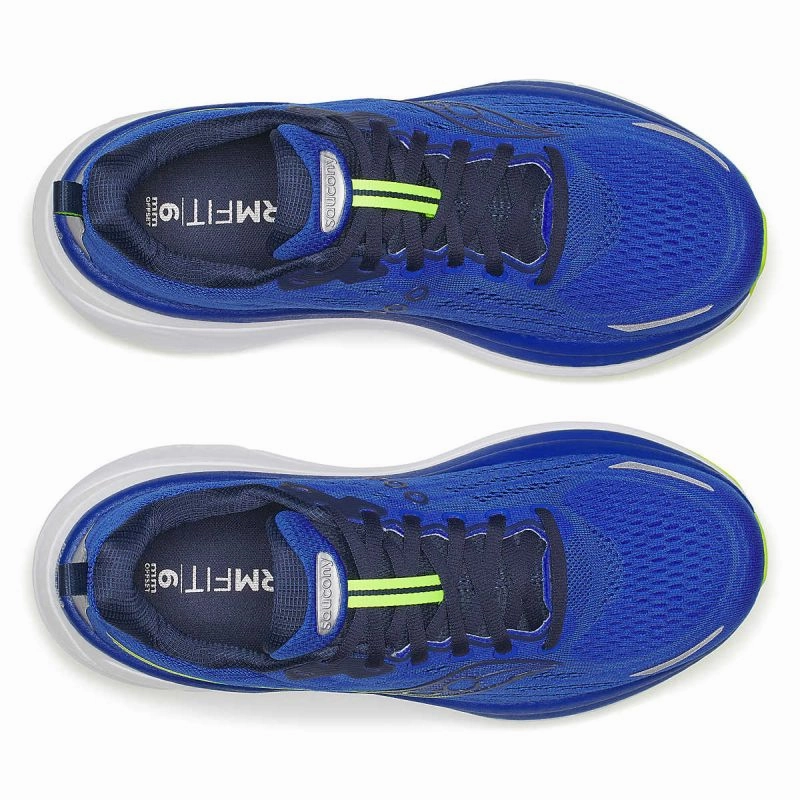 Saucony Hurricane 25 D Mens Running Shoes polyester - feature shoes snow running footwear