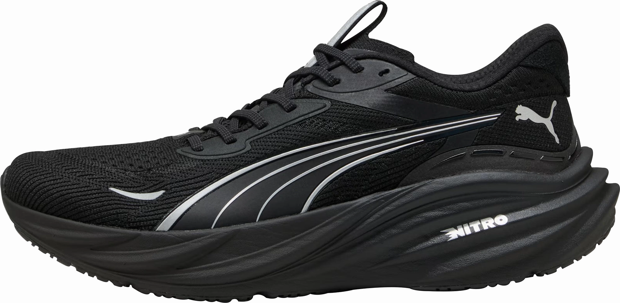 Even weight distribution Puma Magnify Nitro 3 Mens Running Shoes - Black