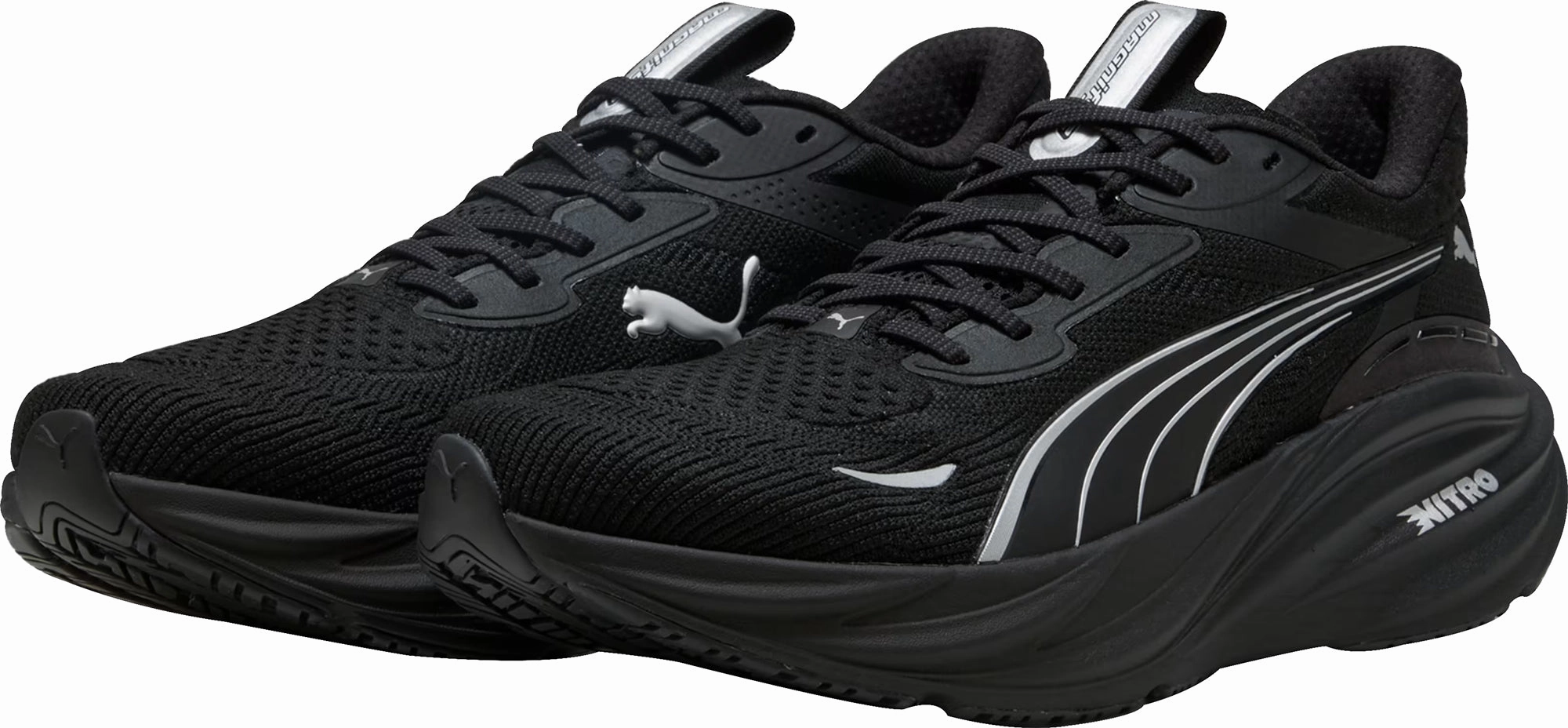 Puma Magnify Nitro 3 Mens Running Shoes - Black TPU Stabilizer