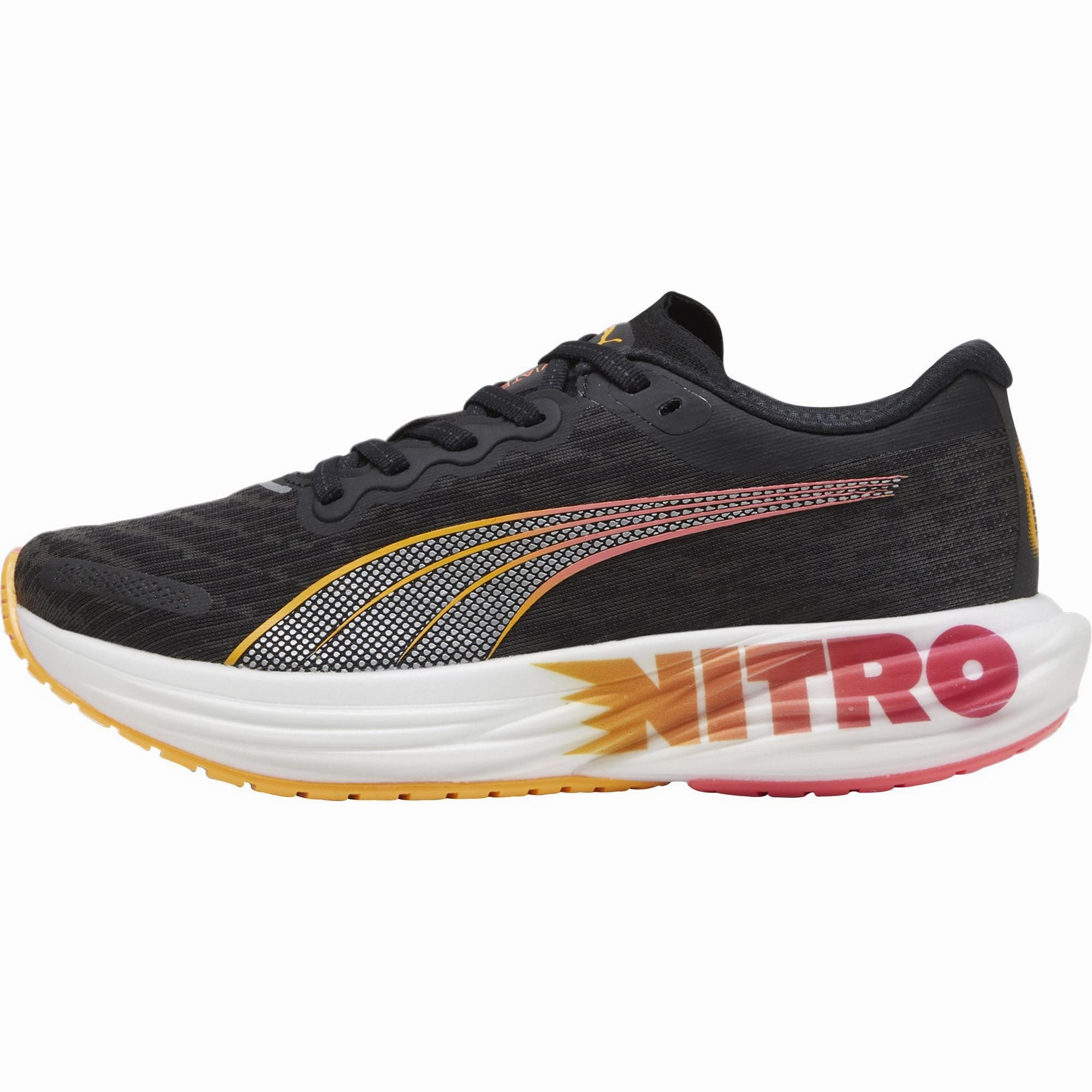 Puma Deviate Nitro 2 Womens Running Shoes - Black Powergrid