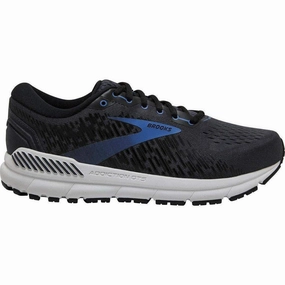 grassy track running shoes Multi Density Midsole Layers Brooks Addiction GTS 15 Mens Running Shoes - Black