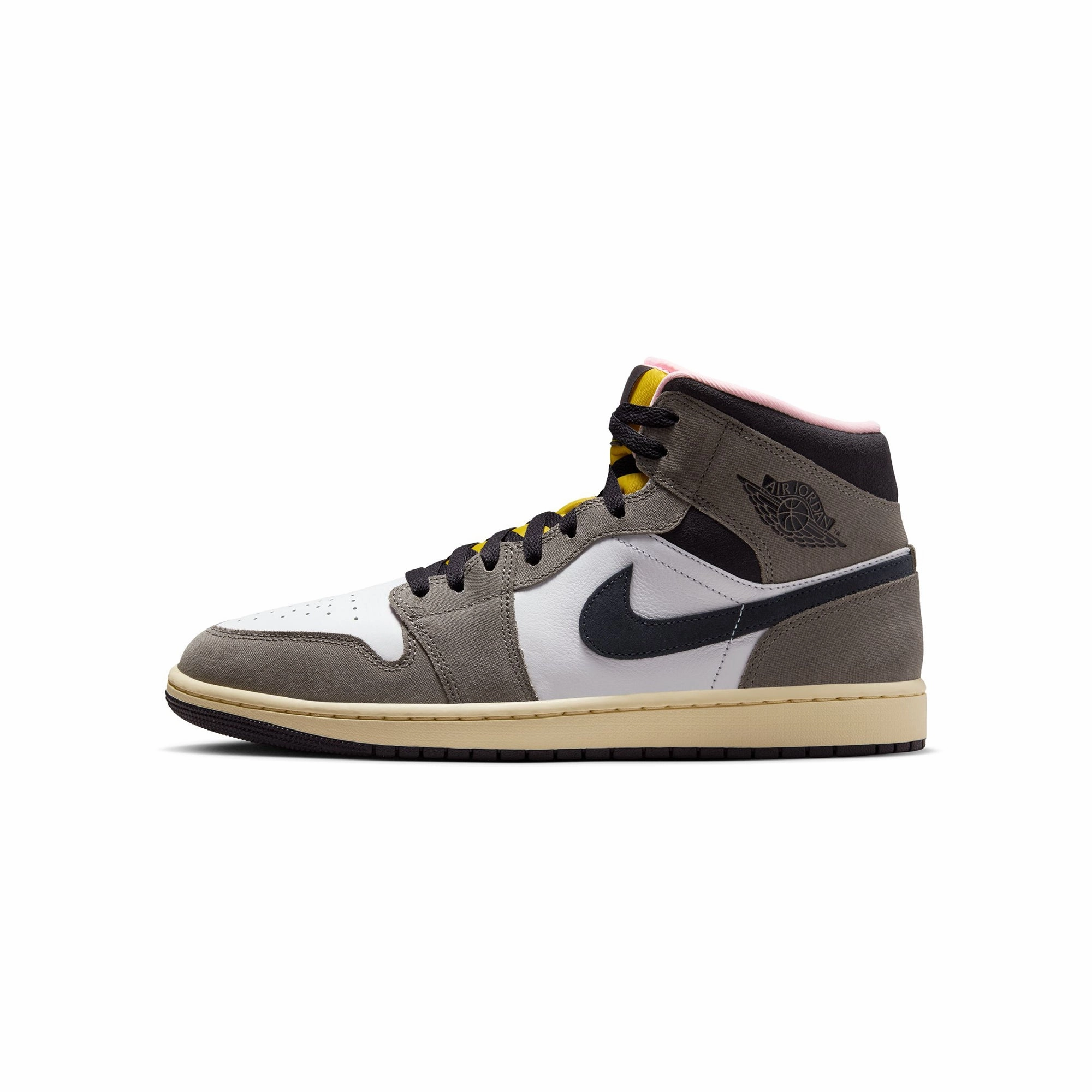 Eco friendly materials Air Jordan Mens 1 Mid SE Shoes