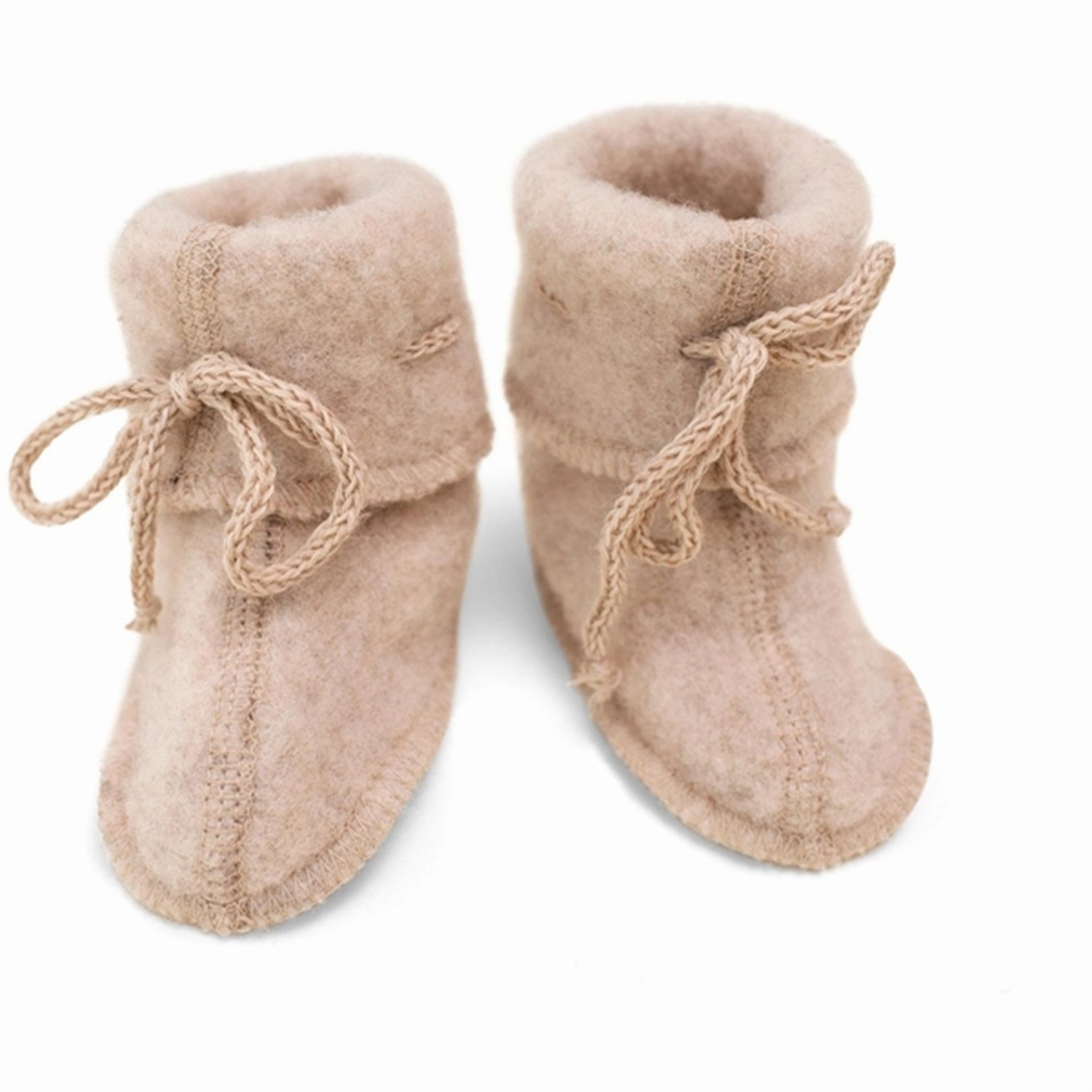 Instant Fit Sandals Engel Baby-bootees With Ribbon Sand M??lange