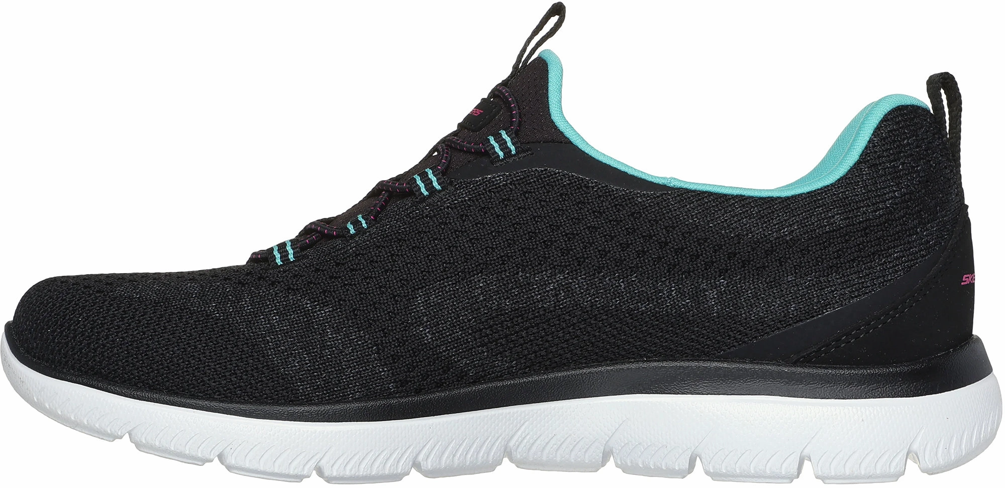 Simple Edge Skechers Summits New Nature Womens Training Shoes - Black