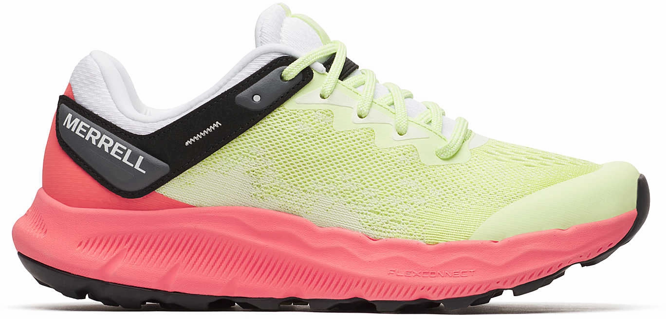 Lace   Up Closure Merrell Antora 4 Womens Trail Running Shoes - Yellow